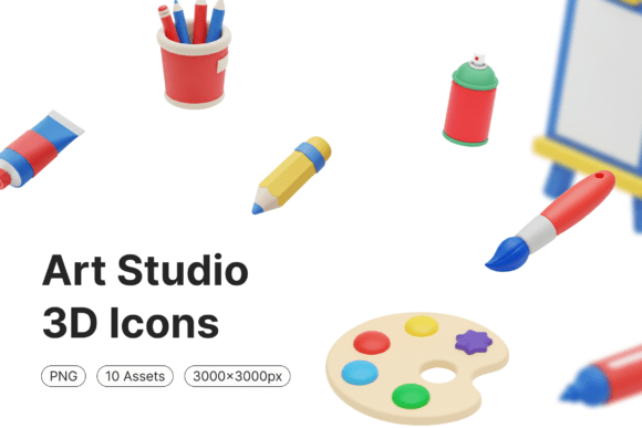 Art Studio 3D Icons: A Practical Evaluation