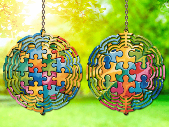 Autism Wind Spinner: A Guide to Meaningful Garden Art and Sublimation Design