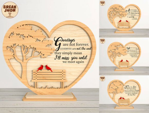 Cardinal Memorial Heart Sign SVG Bundle: A Guide to Meaningful Remembrance