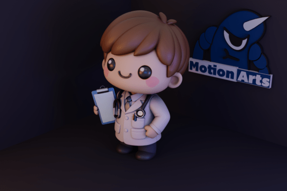 Cartoon Doctor 3D Model for Printing: A Practical Evaluation