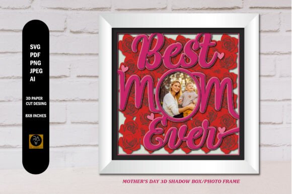 Celebrating Unconditional Love with a Mother s Day 3D Shadow Box Photo Frame