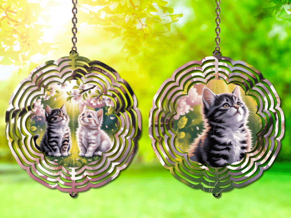 Cute Kitten Wind Spinner PNG: A Strategic Asset for Digital Creators