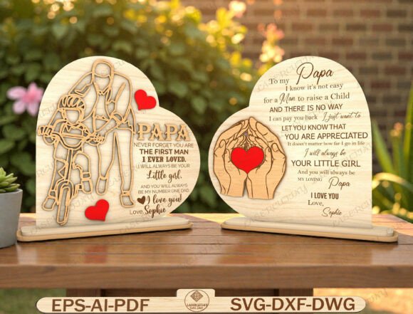 Father Daughter Wooden Sign Laser Cut: A Practical Evaluation