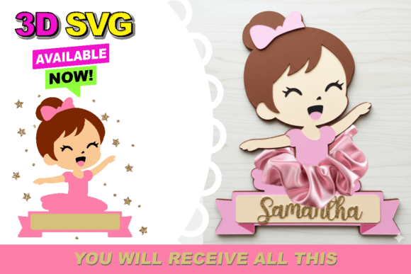 Mastering the Ballerina Scrunchie Template 3D SVG for Functional Papercraft