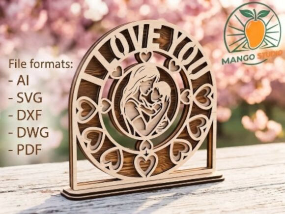 Mother and Child 3D Layered Laser Cut: A Strategic Approach to Personalized Art