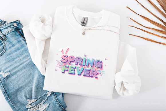 Spring Fever Sublimation Design: A Vibrant Digital Asset for Creators